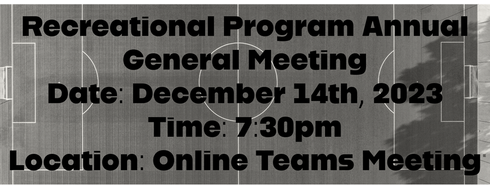 Recreational Club AGM
